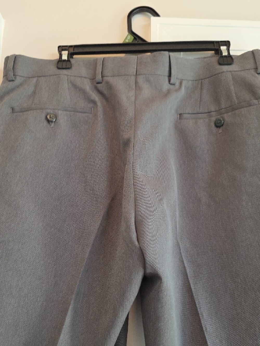 jf j.ferrar Men's Charcoal Gray Dress Pants - Tailored Trousers 38x29 - Picture 3 of 6